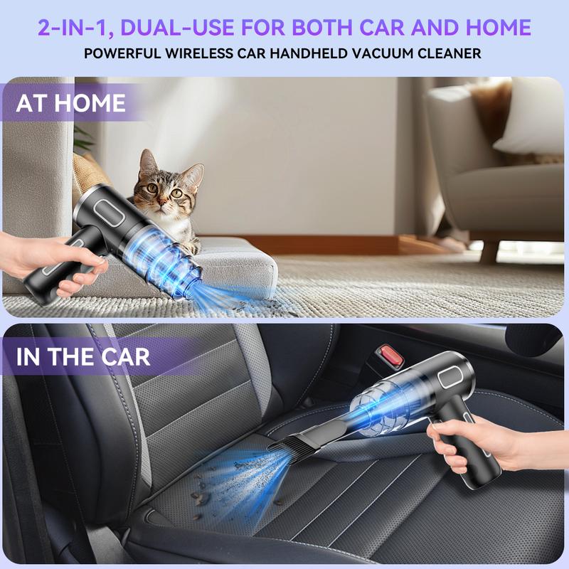 Sleek Clean™ 4-in-1 Portable Car Vacuum™