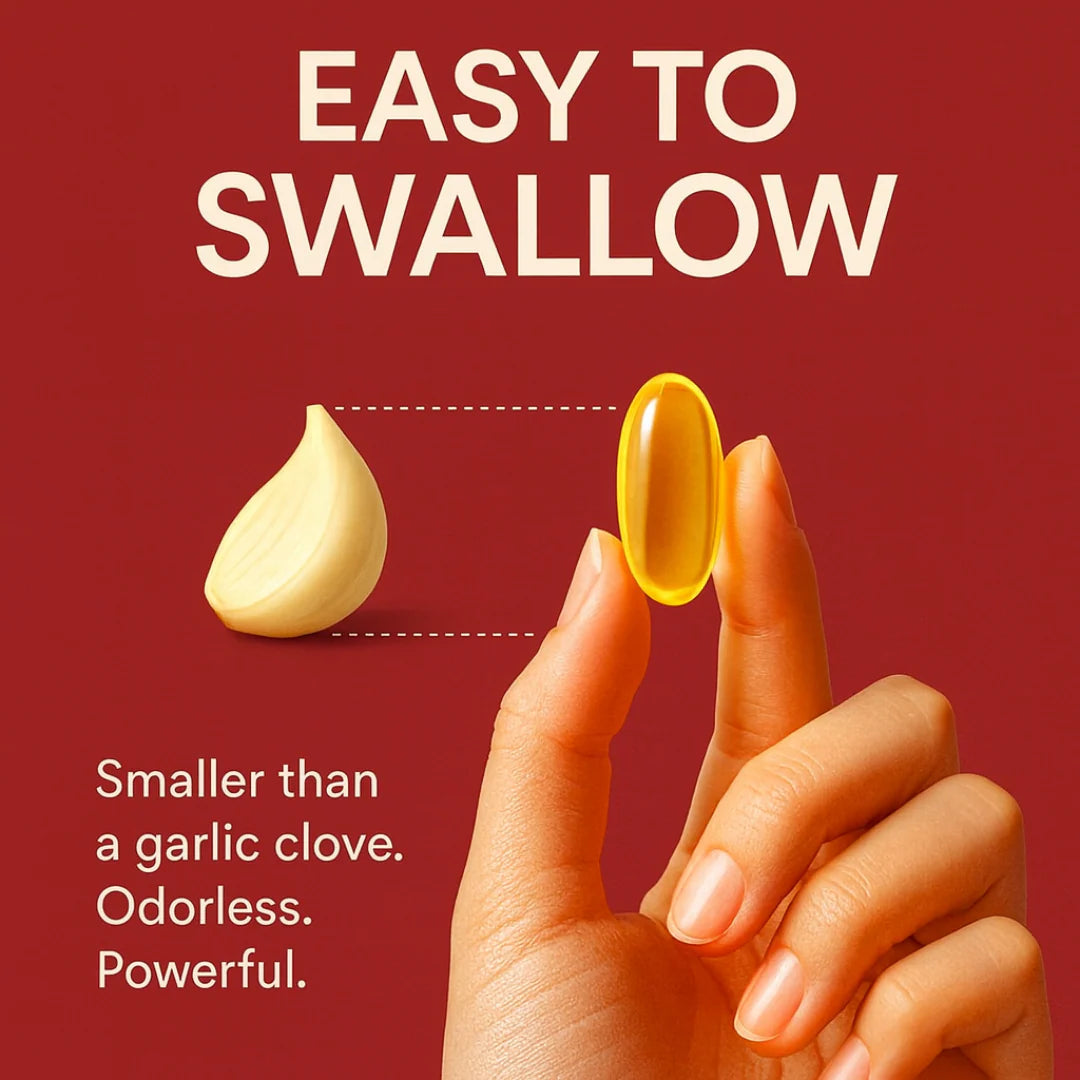 Odorless Aged Garlic Softgels - 7500mg